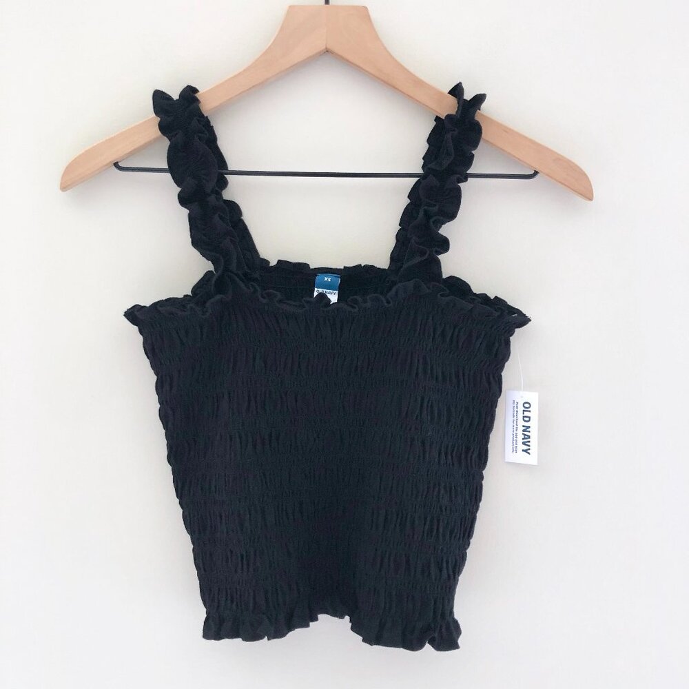 NWT Old Navy Fitted Smocked Tank Top